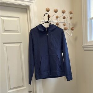 Lululemon - Classic Zip Up Hoodie - Navy - Small